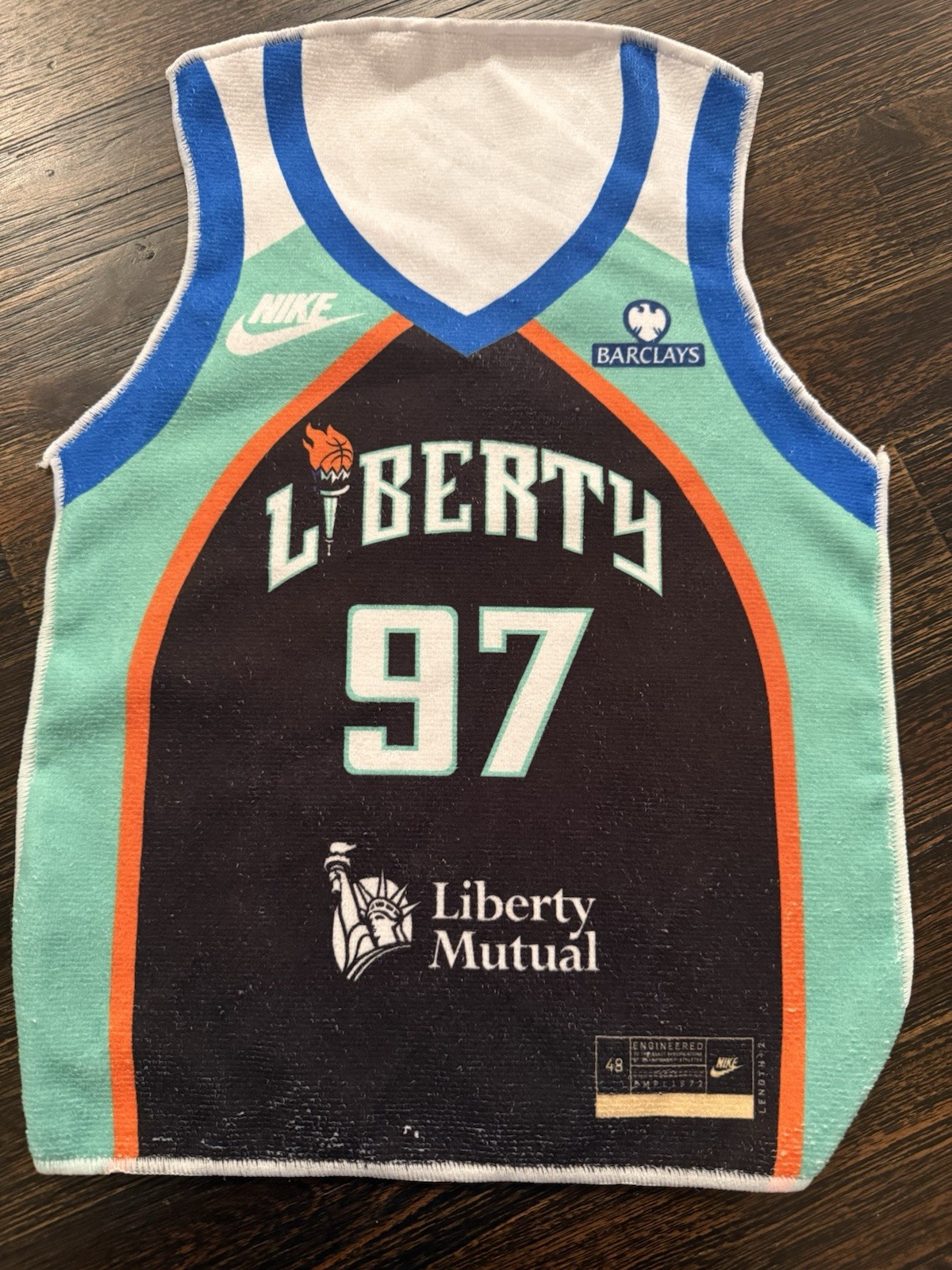 WNBA New York Liberty 30th Anniversary Rally Towel. SGA 5/8/26