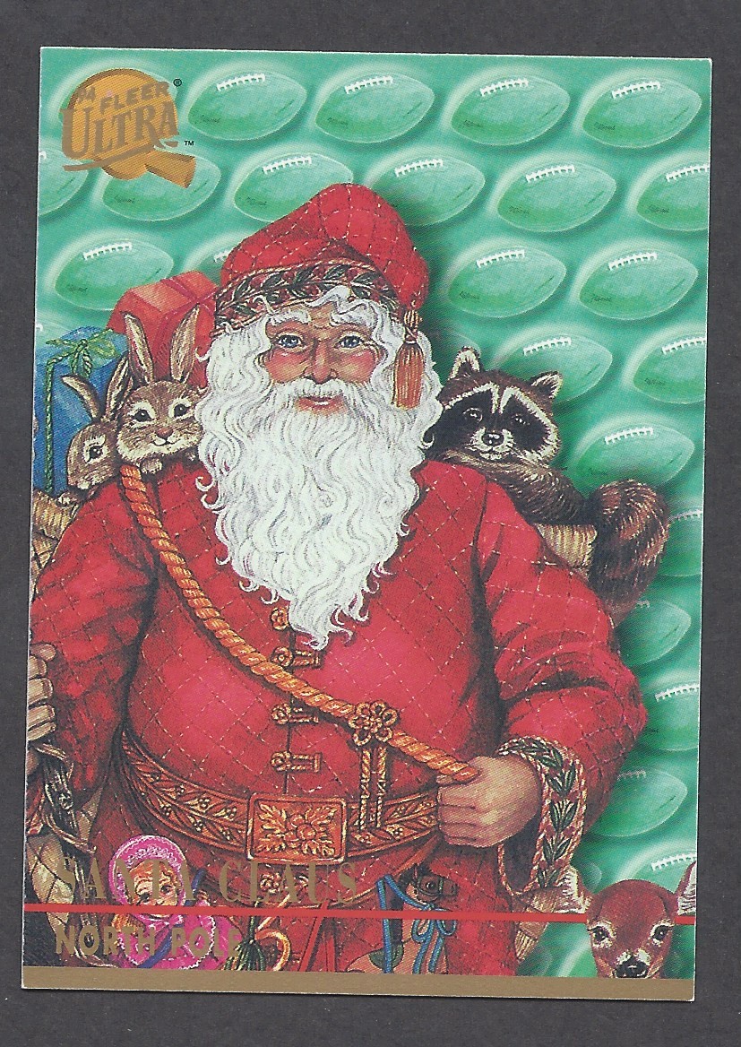 SANTA CLAUS 1994 FLEER ULTRA ROOKIE HOF