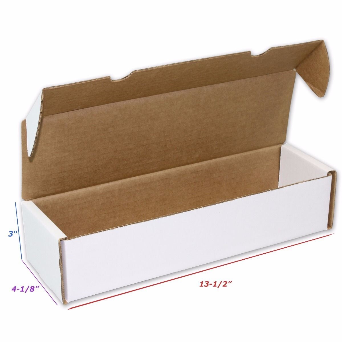 6 BCW Cardboard Card Boxes 1000 Count Hold Baseball Trading MTG Gaming Storage
