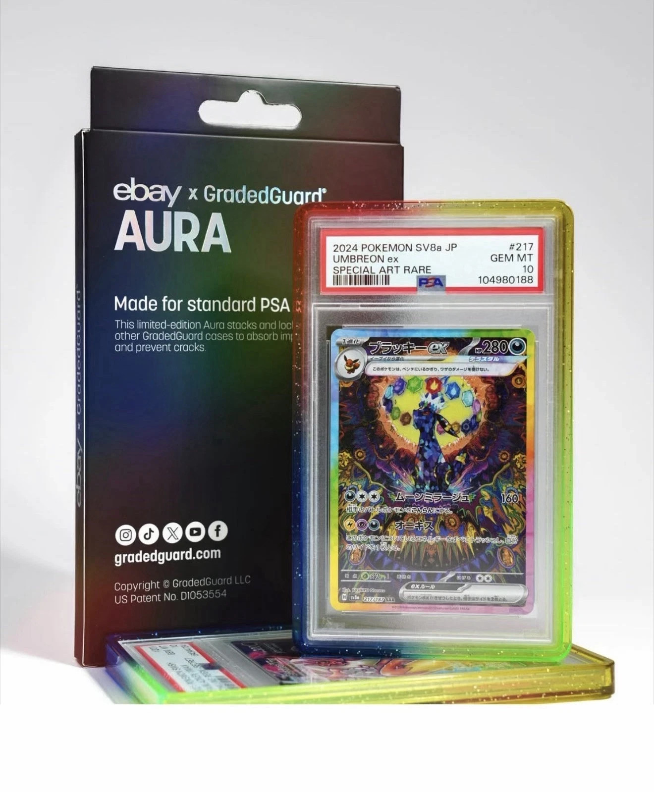 GradedGuard x eBay PSA Graded Card Case Guard Protector AURA Limited Edition