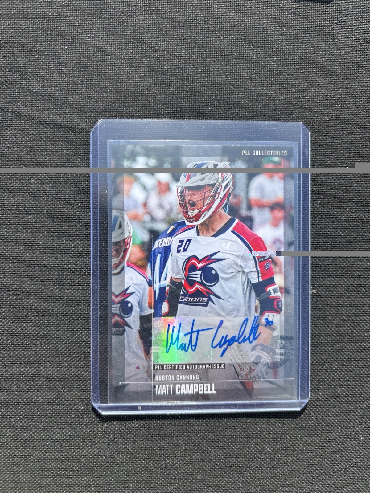 2026 PLL Fieldside Lacrosse II Matt Campbell Auto