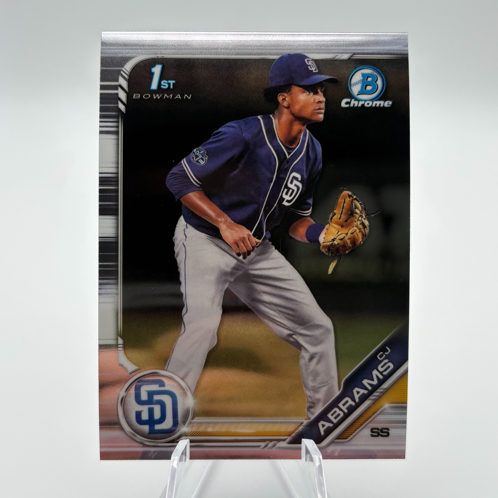 2019 Bowman Draft CJ Abrams #BDC-85 Chrome 1st Prospect San Diego Padres QTY