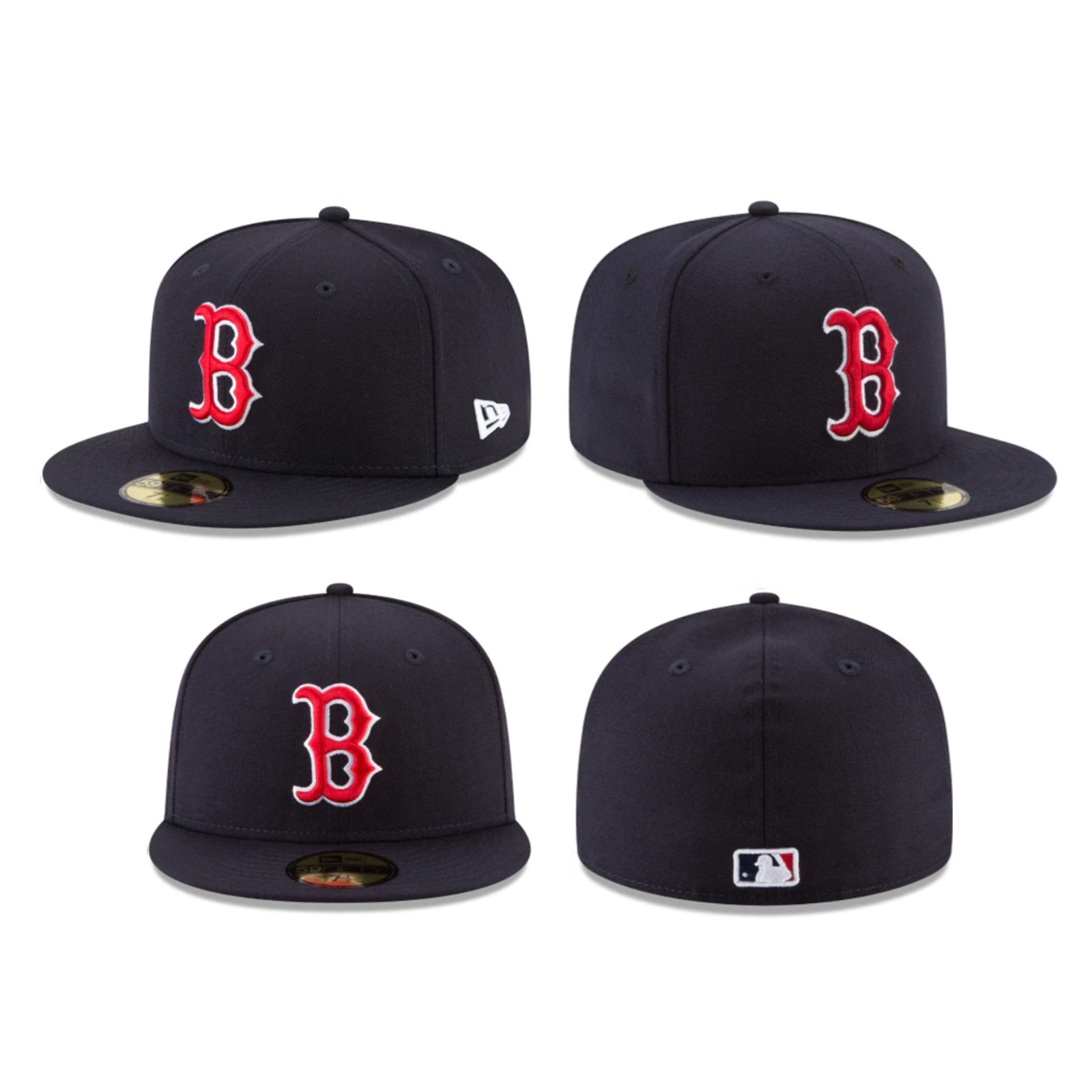 Boston Red Sox BOS MLB Authentic New Era 59FIFTY Fitted Cap – 5950 Hat