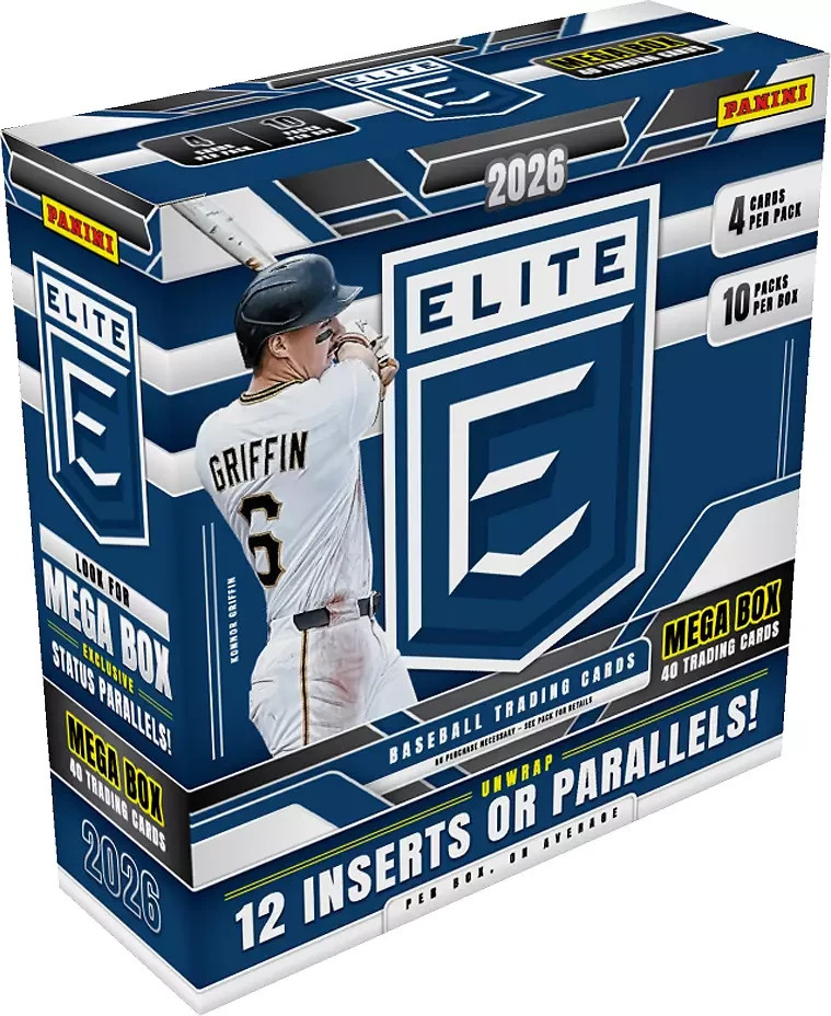 2026 Panini Donruss ELITE Baseball Mega Box Brand New PreSale QTY