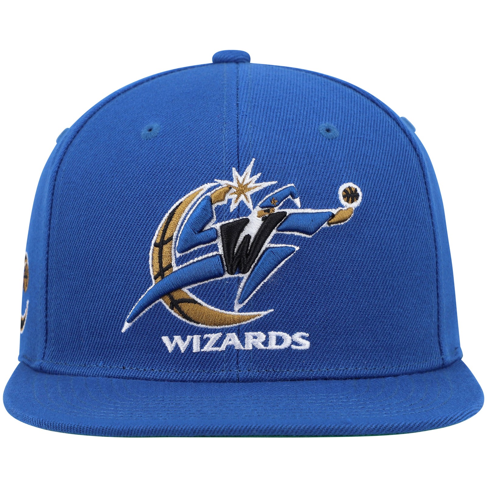 Men’s Mitchell & Ness Blue Washington Wizards Hardwood Classics Snapback Hat