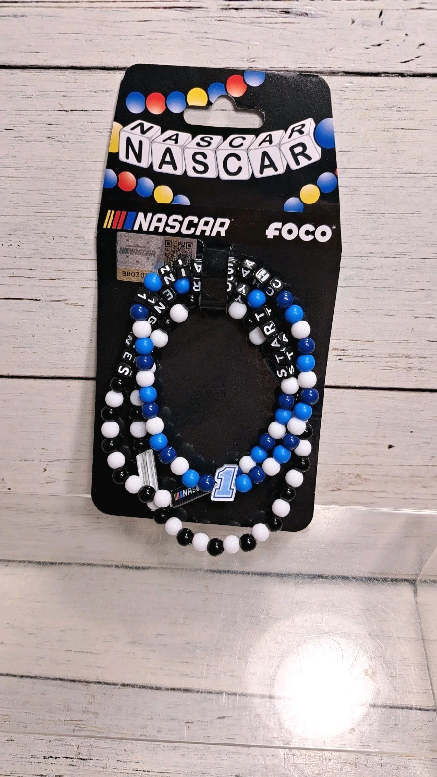 FOCO NASCAR unisex-adult Contemporary Bracelet Chastain #1 Start Your Engines