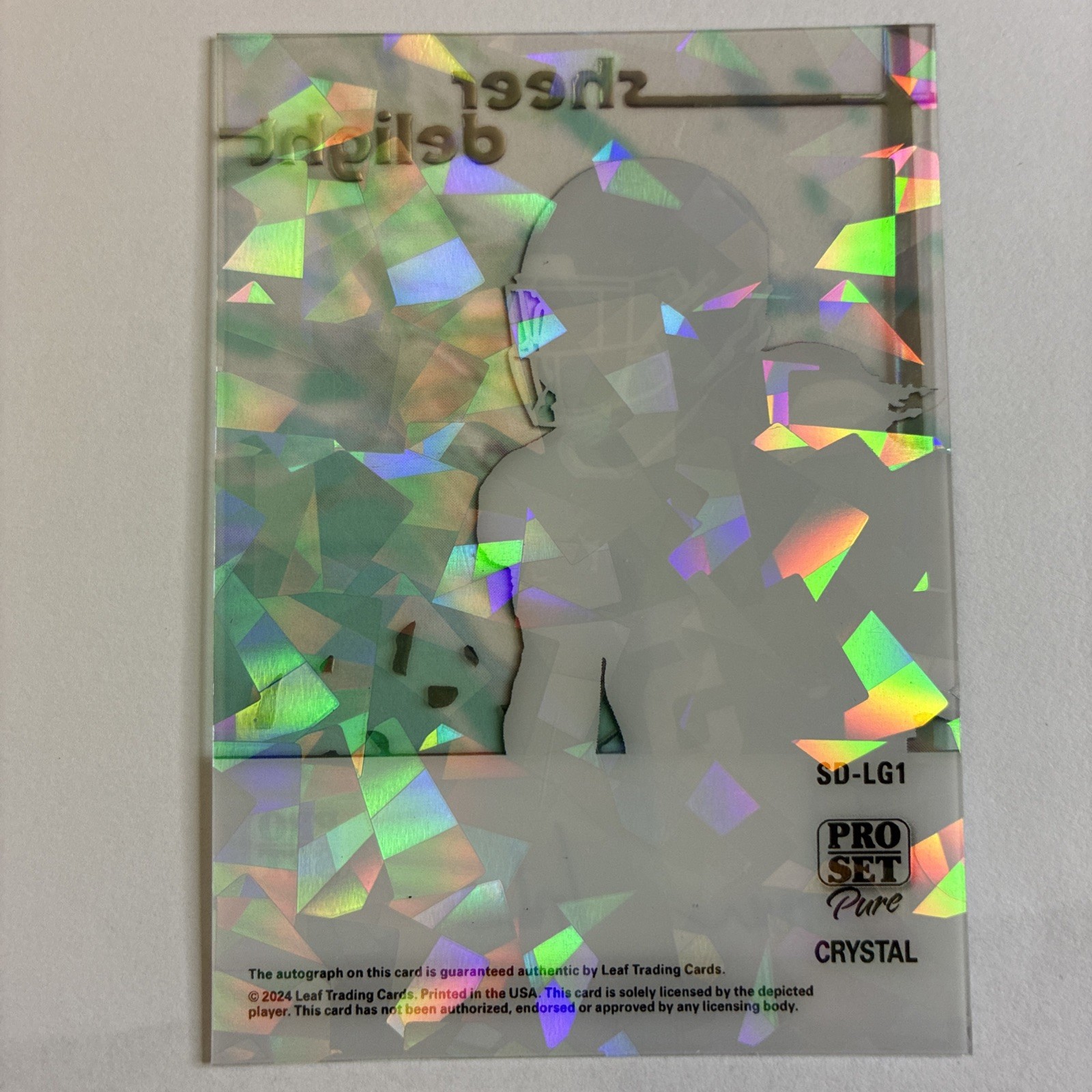 2024 LEAF PRO SET PURE BLUE SPARKLE SHEER DELIGHT LIDEATRICK GRIFFIN AUTO 7/8-GB
