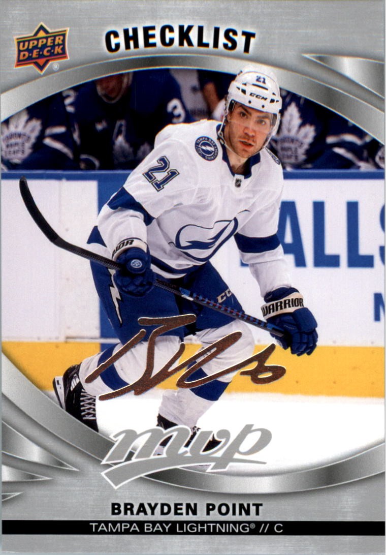 2023-24 Upper Deck MVP Silver Script #200 Brayden Point CL – HKY