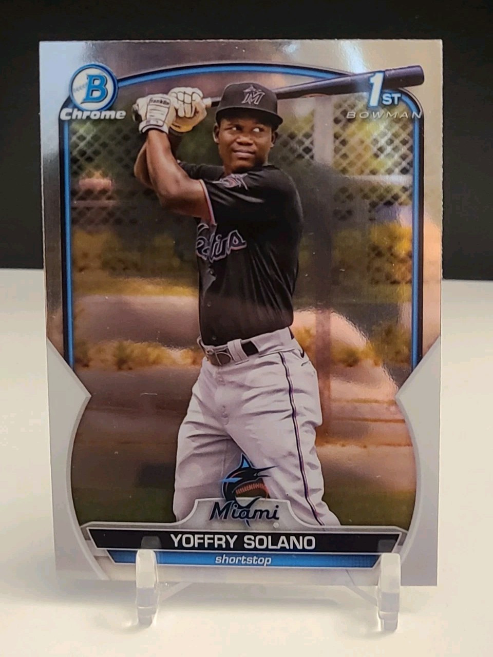 2023 Bowman – Chrome Prospects Yoffry Solano #BCP-72 1st Bowman RC
