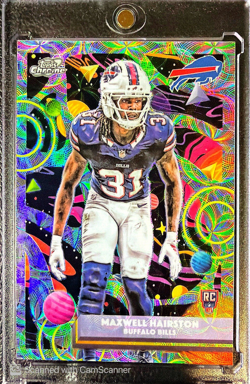 Topps 2025 Topps Chrome Maxwell Hairston RC Rookie #110 Nucleus Refractor