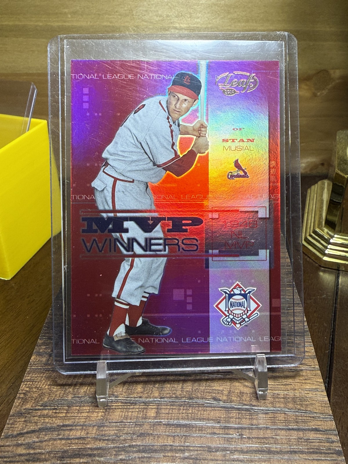 2004 Leaf – Mvp Winners Stan Musial #MW-1 Gold /500