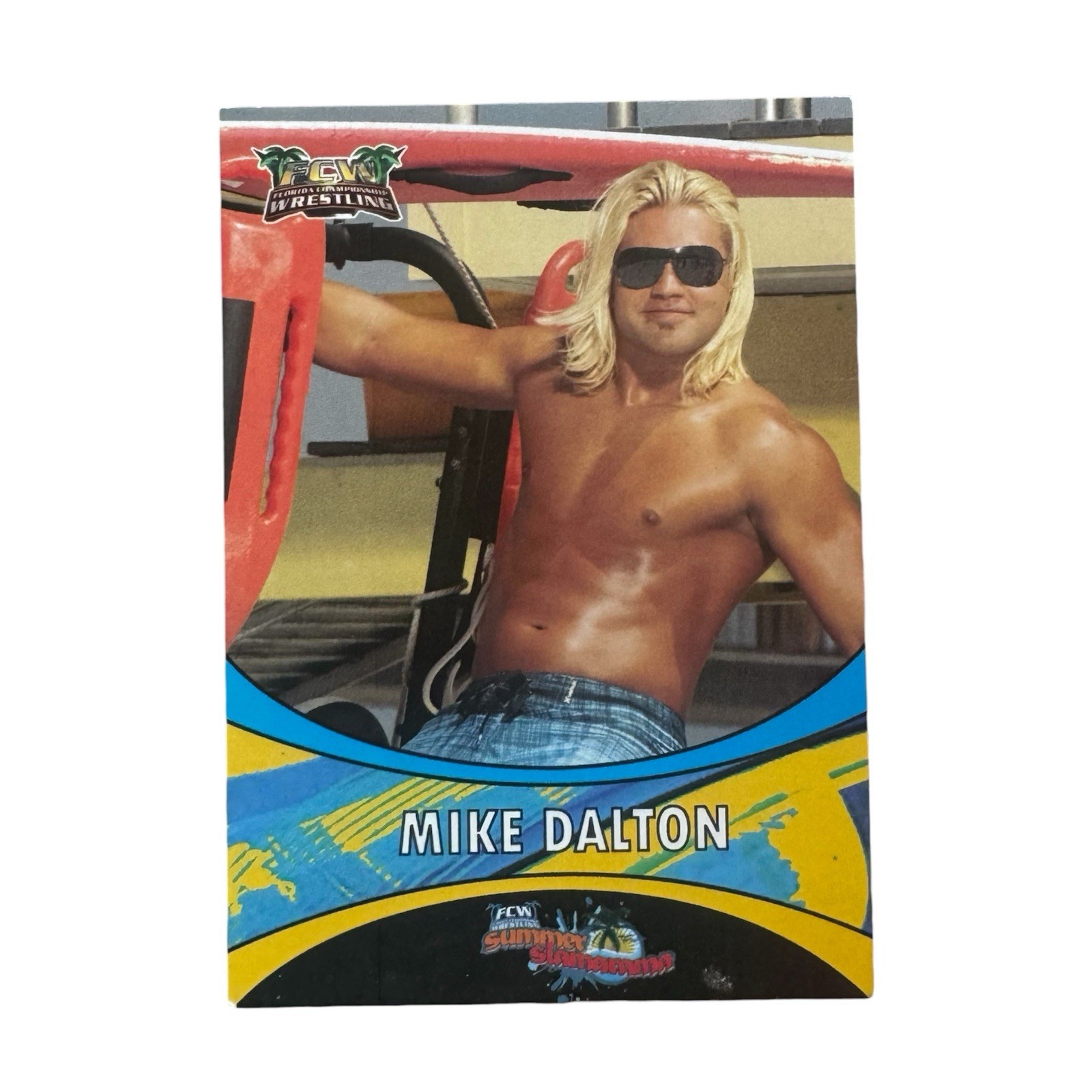 Mike Dalton (Tyler Breeze) FCW summer Slamarama Wrestling Card 2012