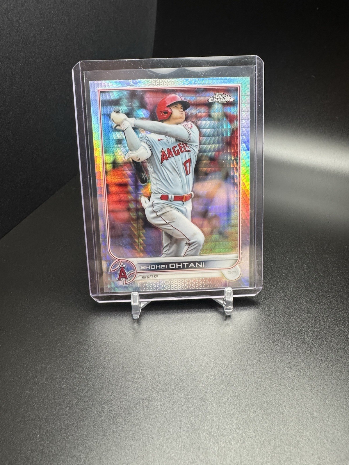 2022 Topps Chrome Hyper Prizm Refractor #1 Shohei Ohtani Angels Dodgers