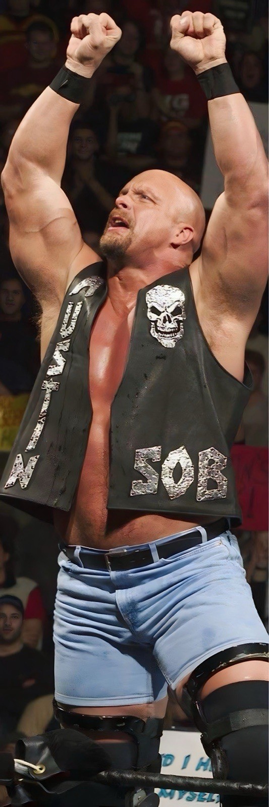 WWE AEW TNA NXT GIANT 2’X6’ VINYL BANNER – STONE COLD STEVE AUSTIN