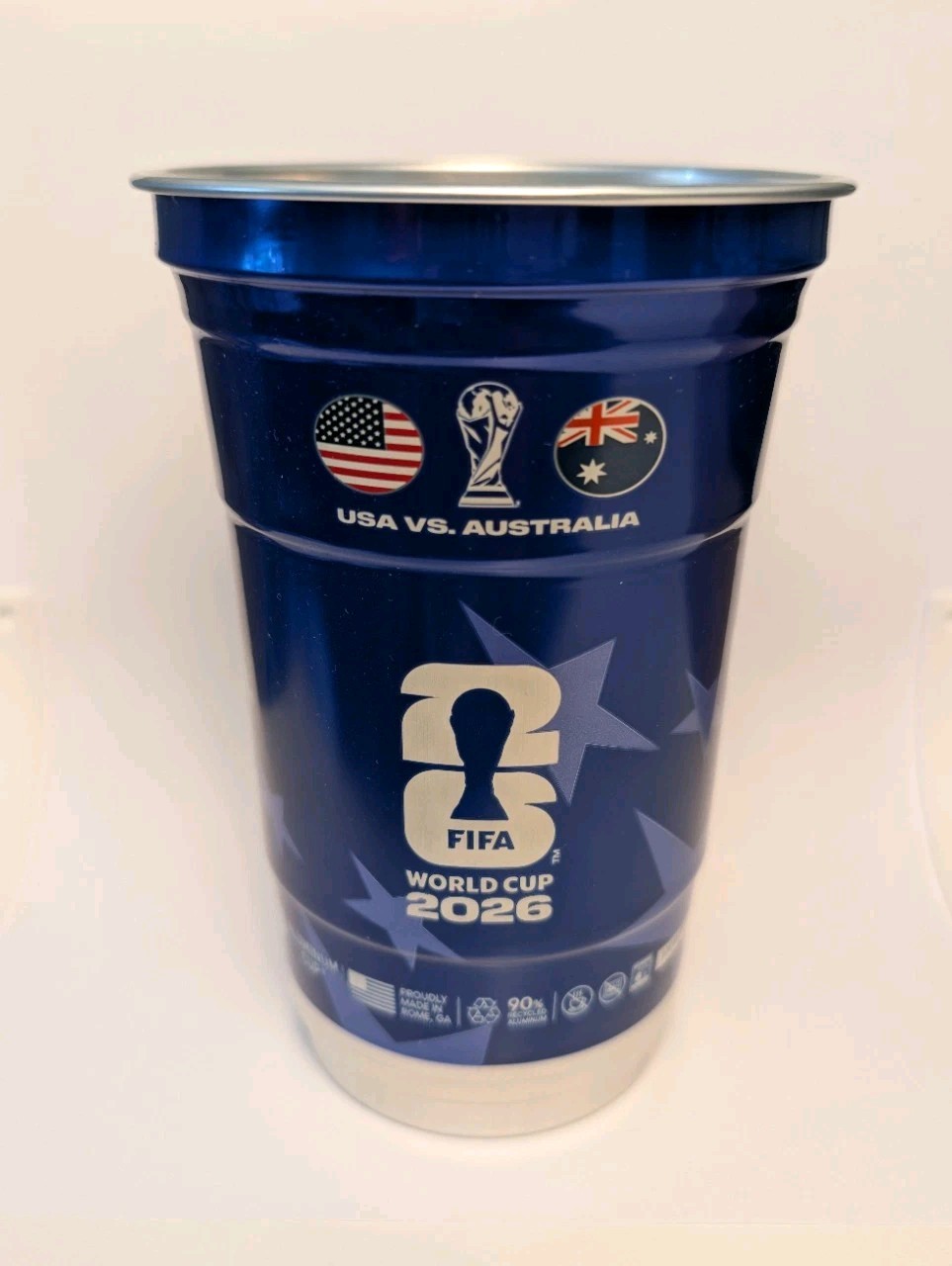 FIFA World Cup 2026: Michelob Ultra USA VS AUSTRALIA Souvenir Cup (New) [USMNT]