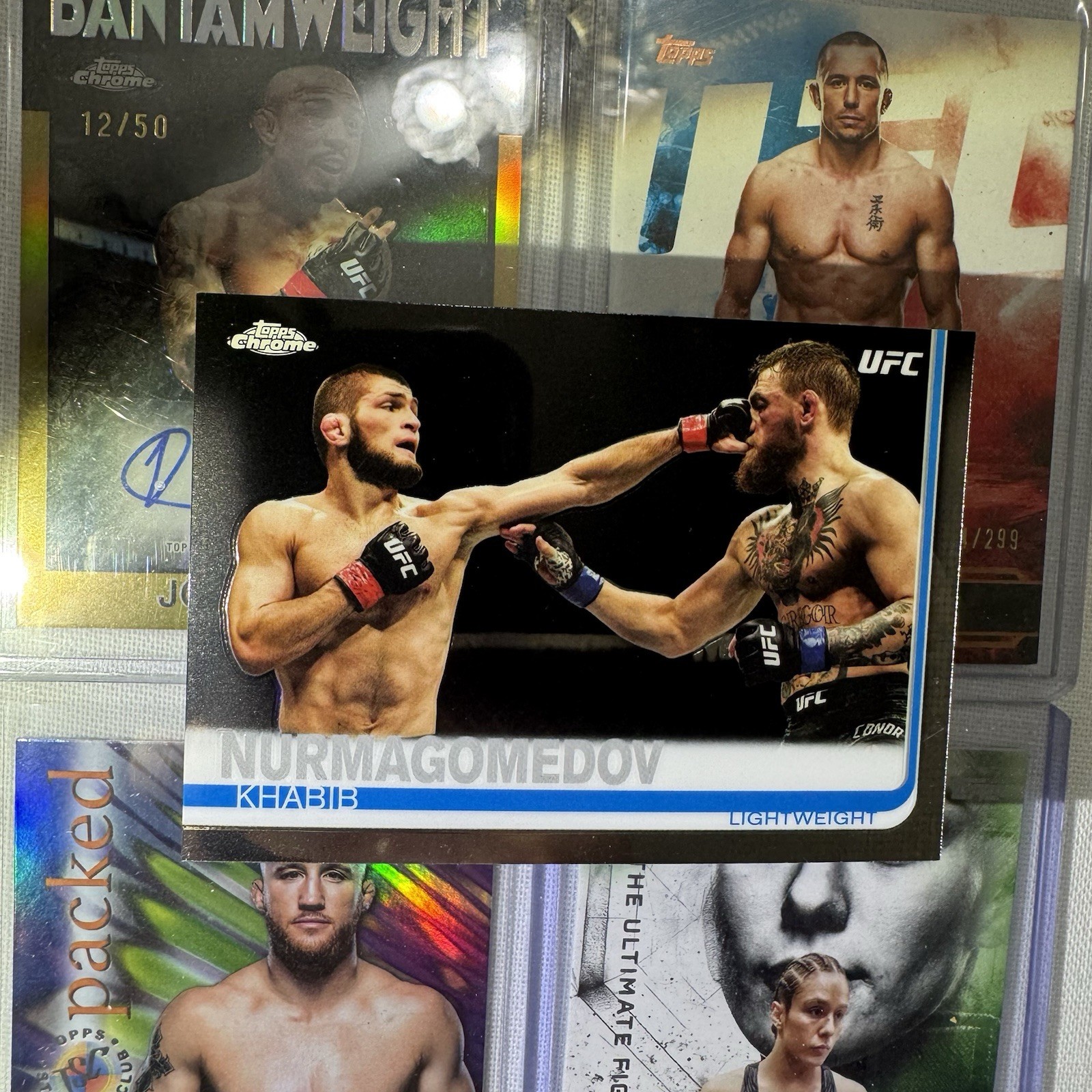 2019 Topps Chrome UFC – Khabib Nurmagomedov #25