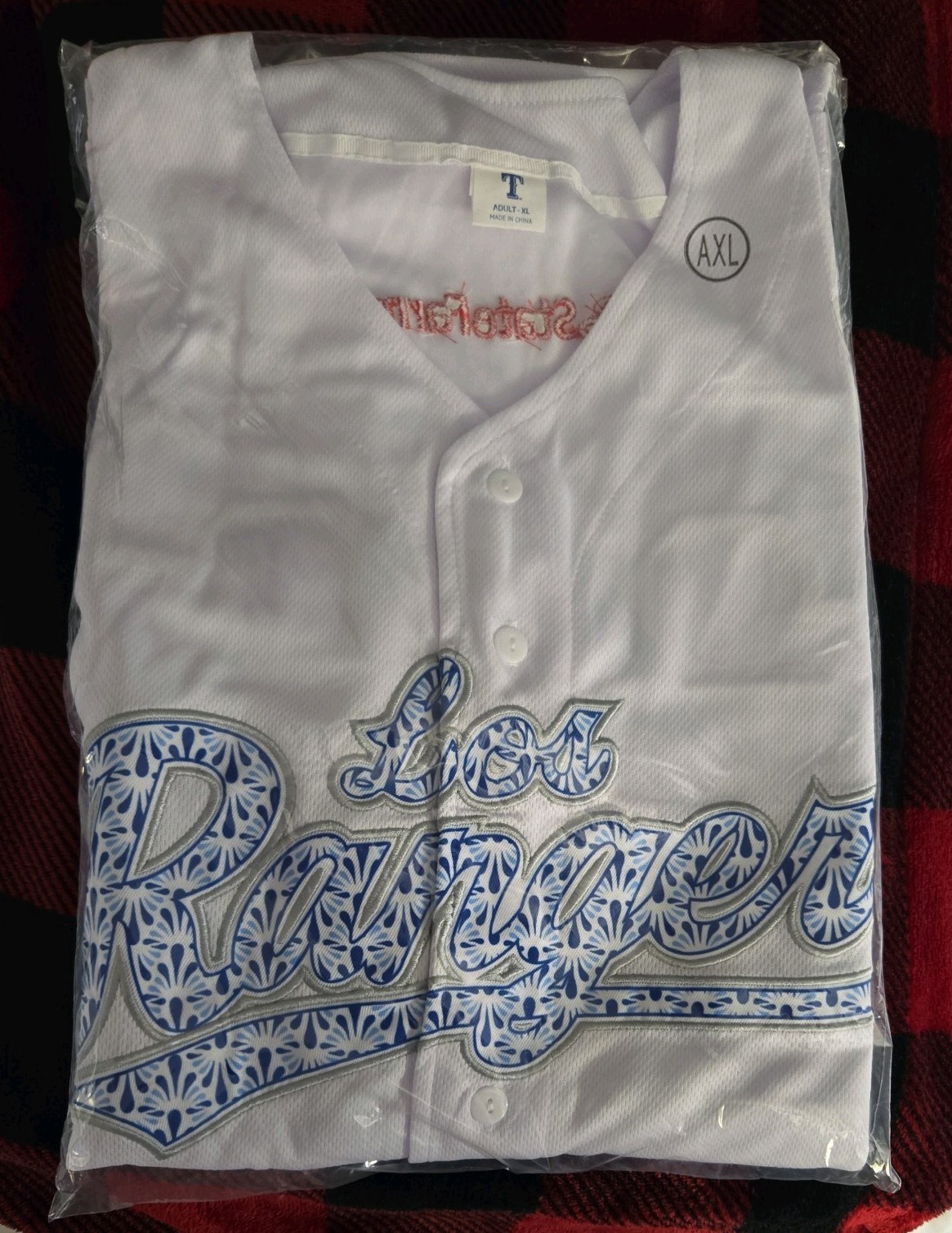 TEXAS RANGERS MEXICAN HERITAGE DAY MEXICAN THEME NIGHT SIZE XL Los Rangers