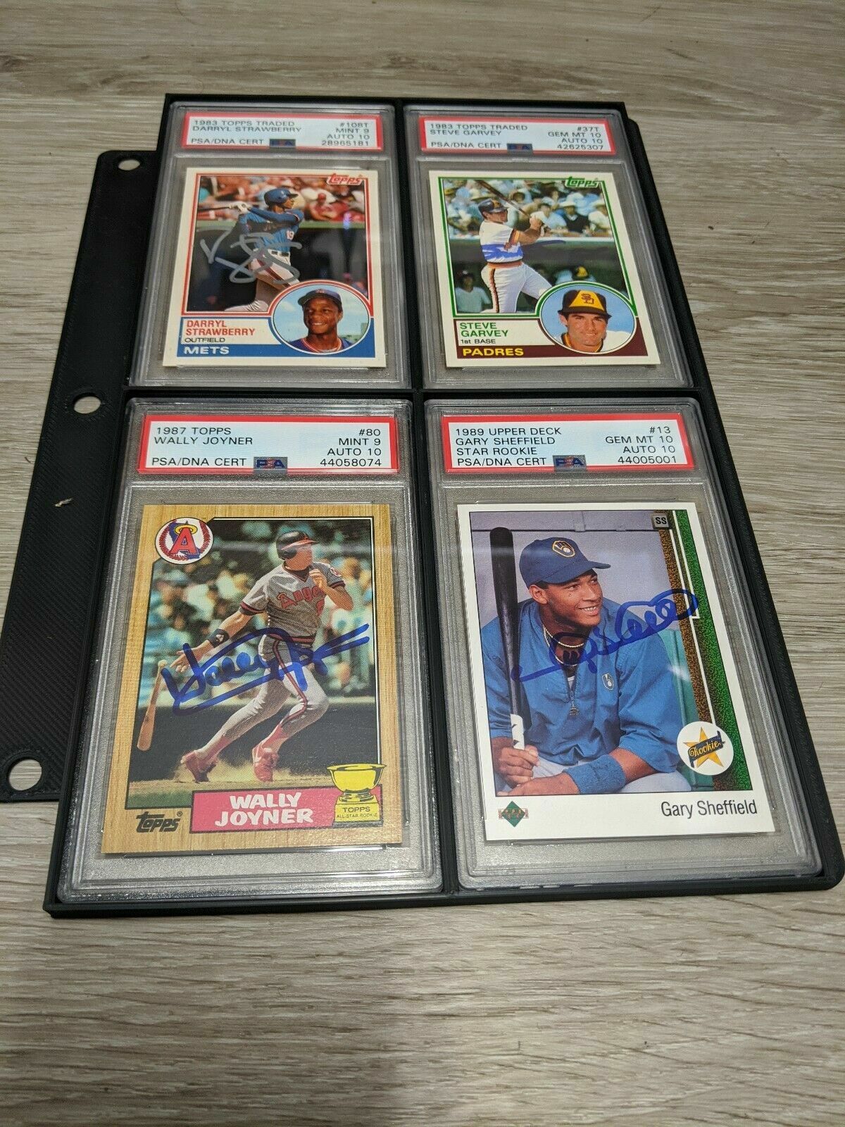 Pro Slab 3-Ring Binder Page Graded PSA Card Holders Protector like Ultra Pro