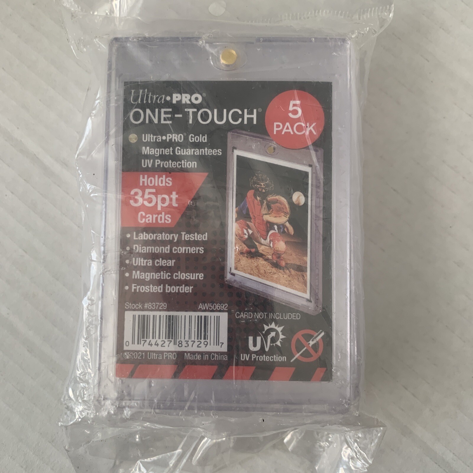 ULTRA PRO ONE TOUCH HOLDS 35PT 5 PACK