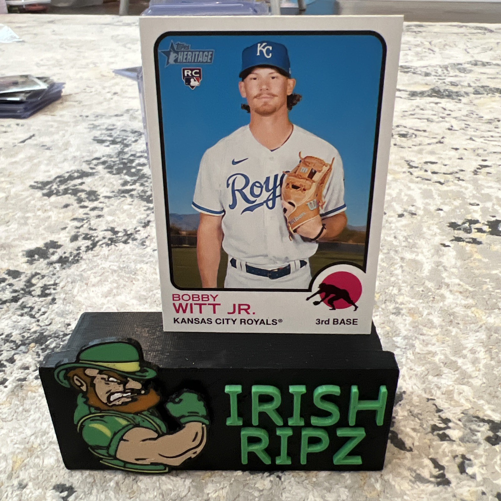 2022 Topps Heritage – Bobby Witt Jr. – (RC) Rookie Card #520 Kansas City Royals