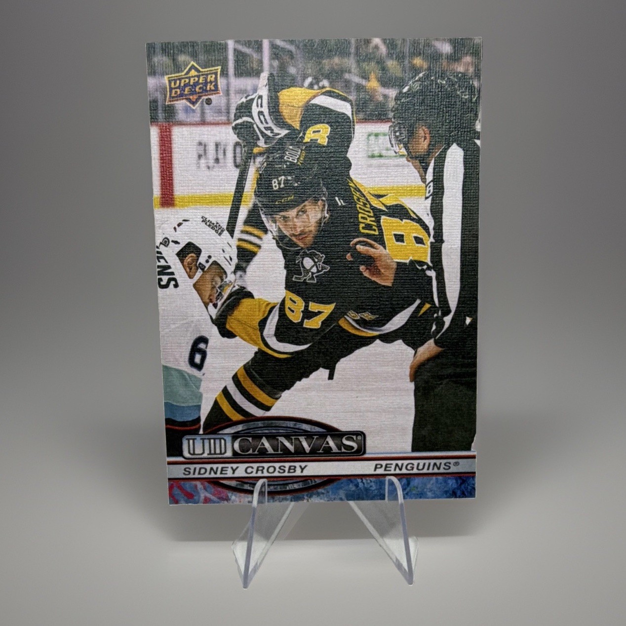 Upper Deck 2025-26 Series 1 UD Canvas Sidney Crosby Penguins #C-76