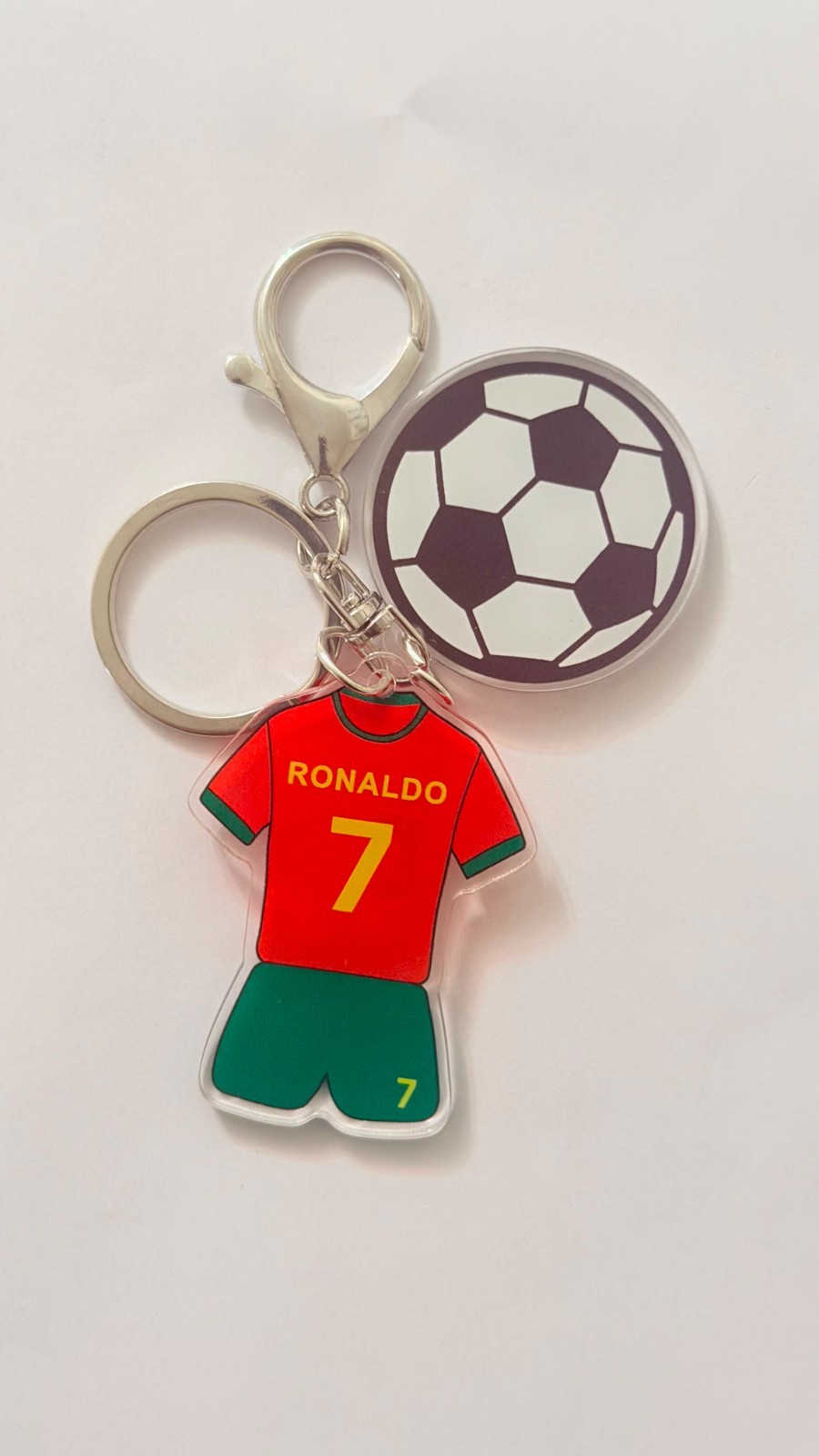 World cup Keychains ( Cr7, Messi, Brazil, Mexico, Ecaudor, Algeria, Hakimi…