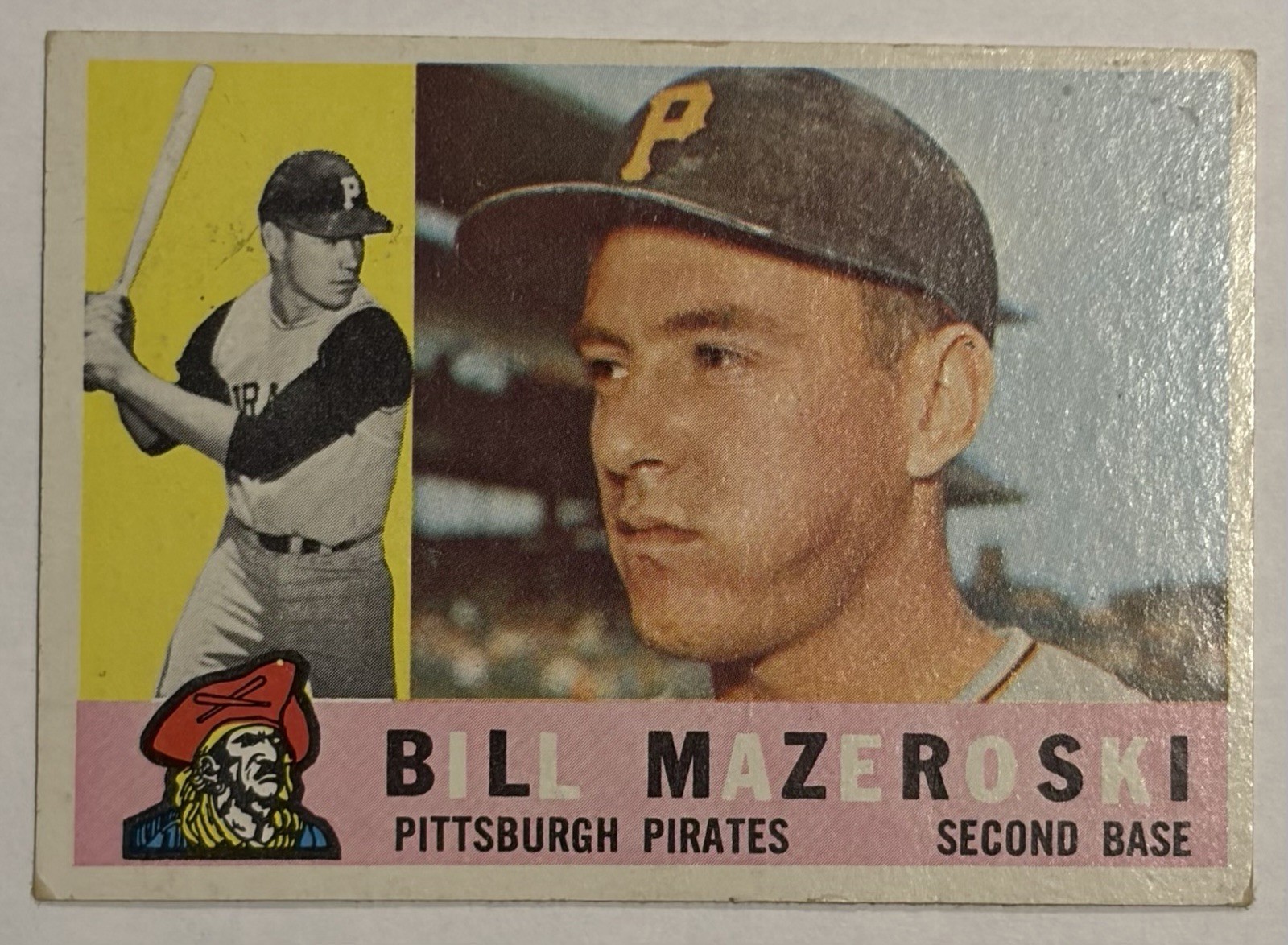 1960 Topps – Bill Mazeroski #55