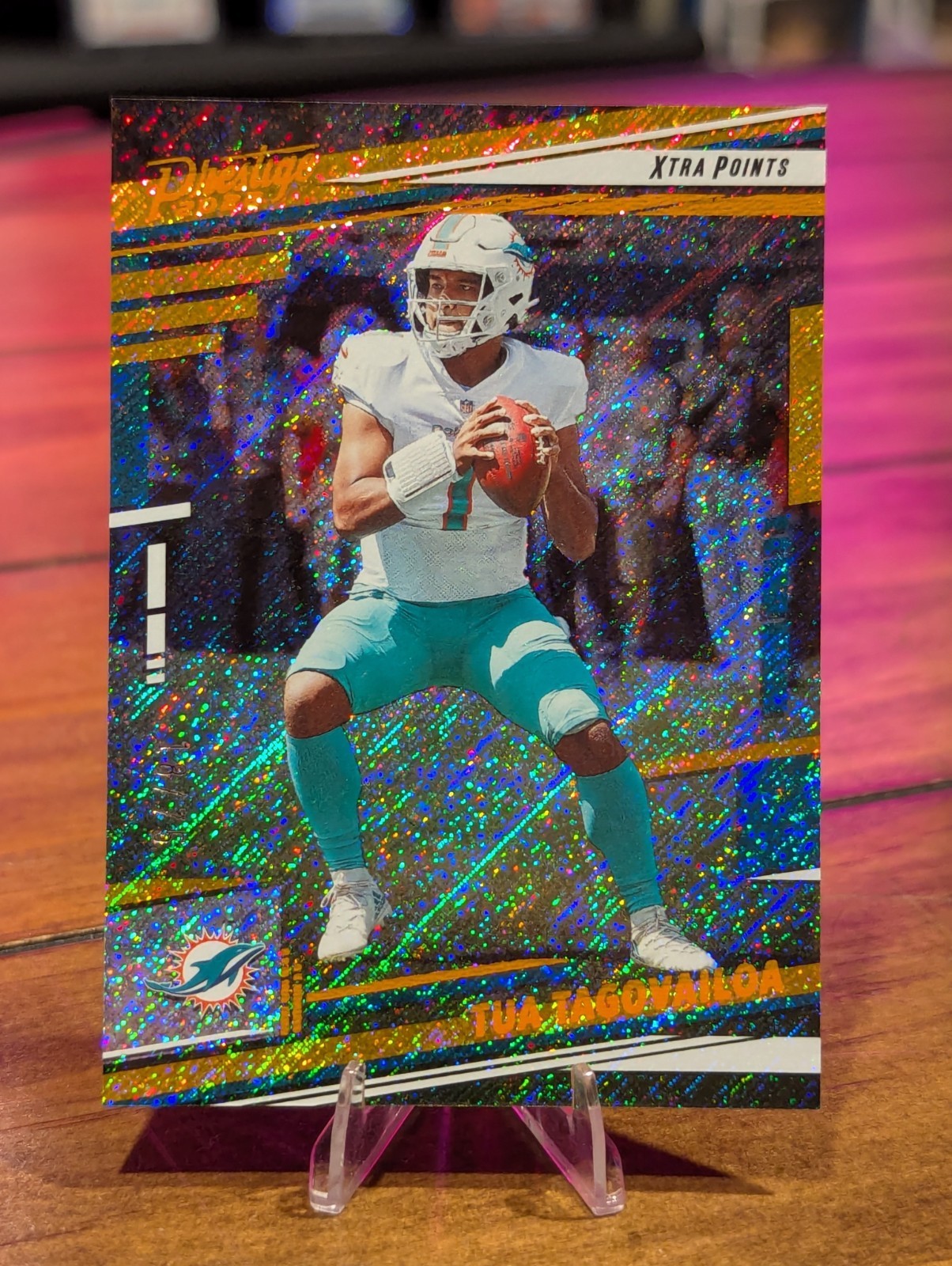 2022 Panini Prestige – Tua Tagovailoa #180 Xtra Points Orange /75