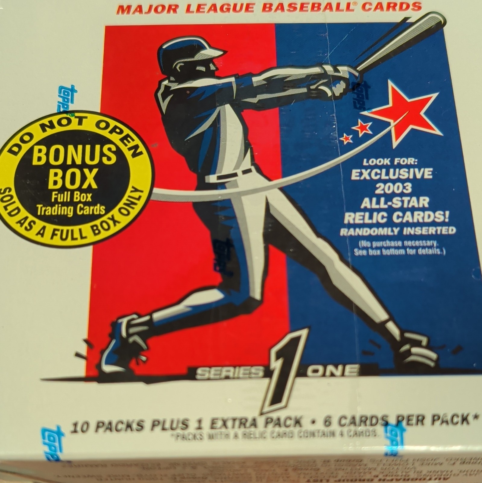 Topps 2004 MLB Baseball Cards Series 1 Bonus Box Factory Sealed 66 Cards