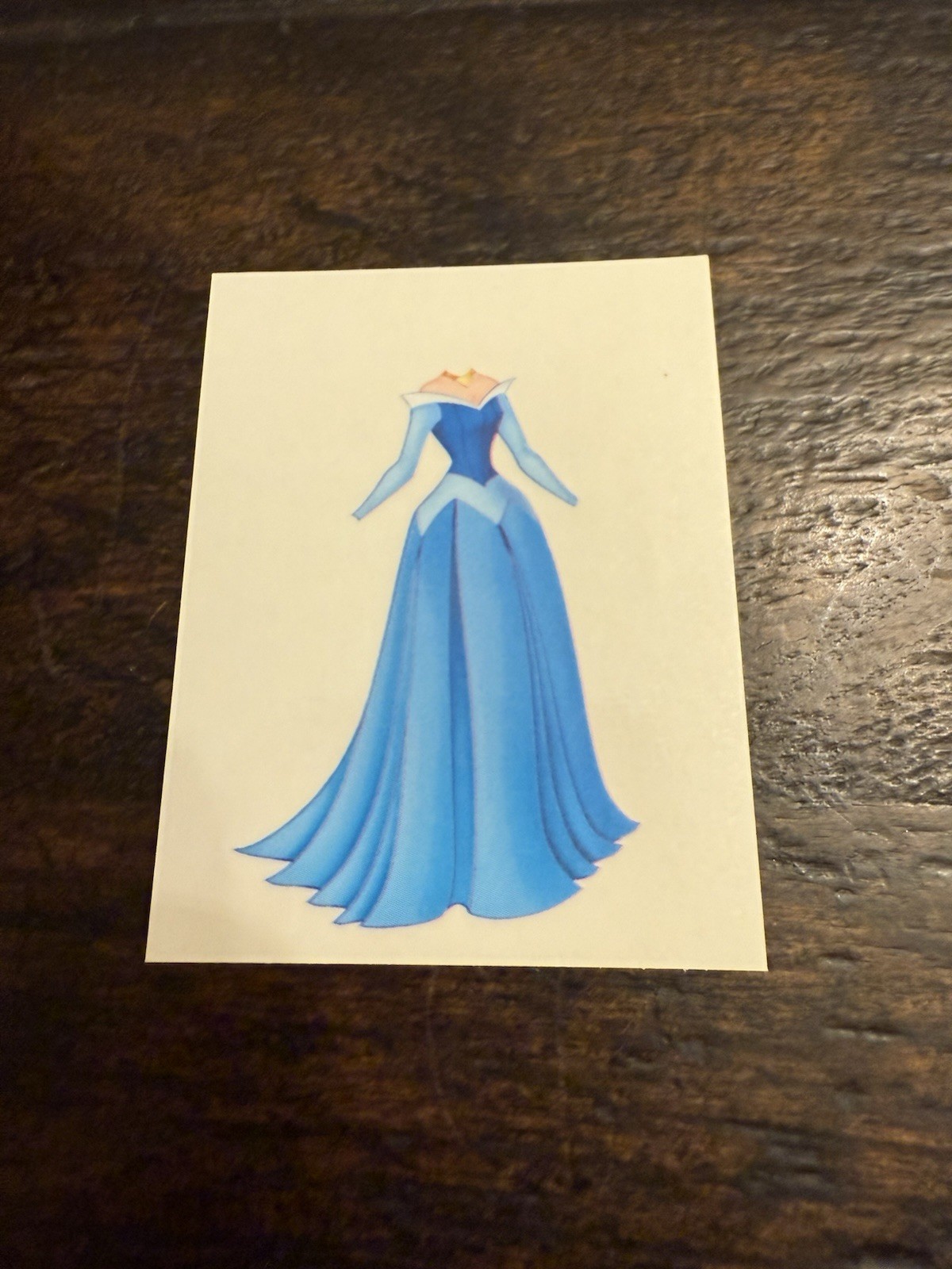 2005 Panini Disney The Princesses 6 Language Pink Back Cinderella Dress #111