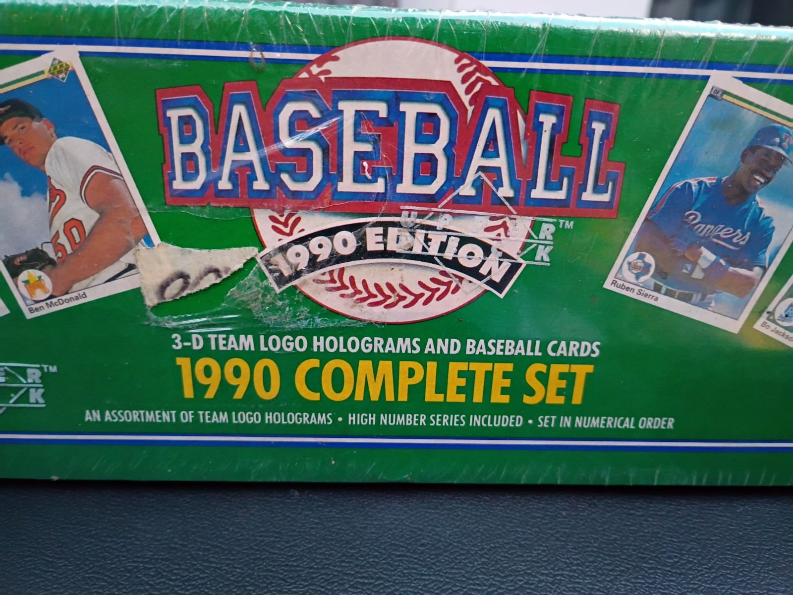 1990 Upper Deck Baseball Cards Complete Factory Sealed Set w/ High Numbers 1-800