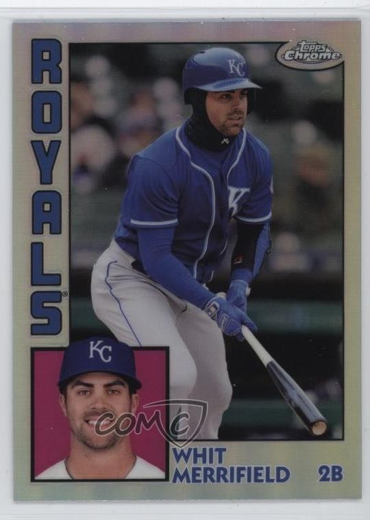 2019 Topps Chrome 1984 Topps Refractor Whit Merrifield #84TC-15 1pi5