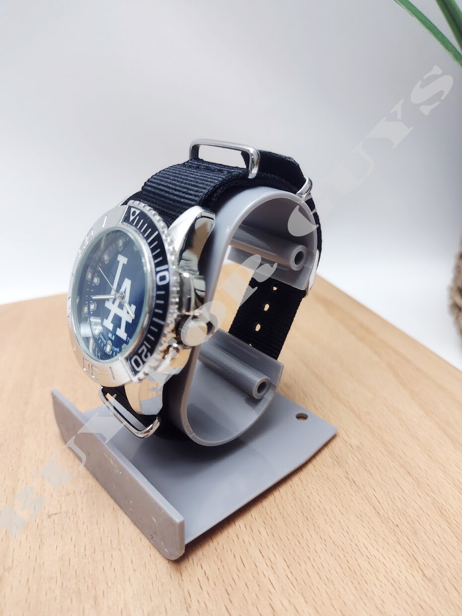 LA Dodgers MLB Starter Men’s Watch – Black Watch – Nylon Watch – Dodgers Watch