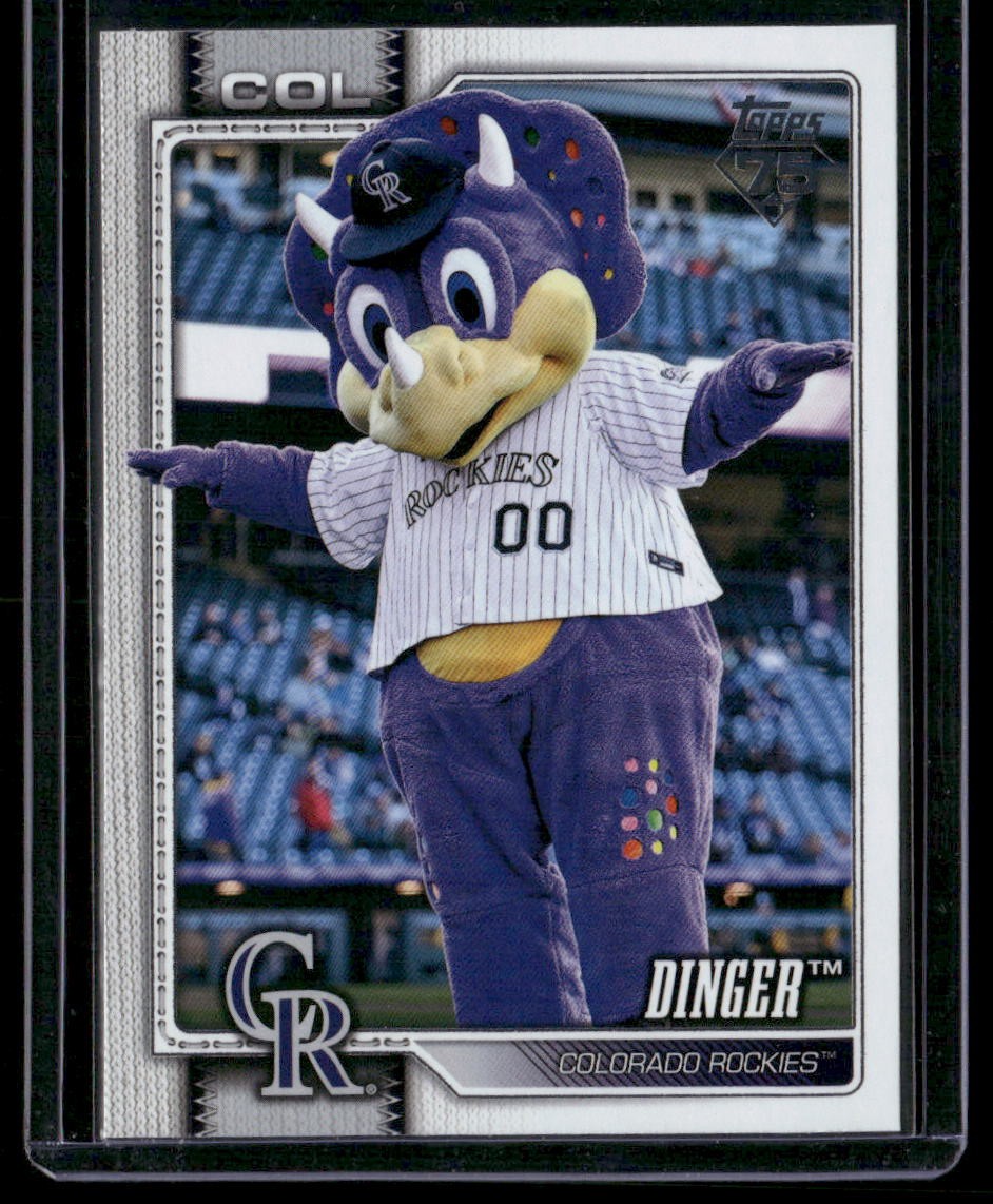 2026 Topps #M-4 Dinger Mascots