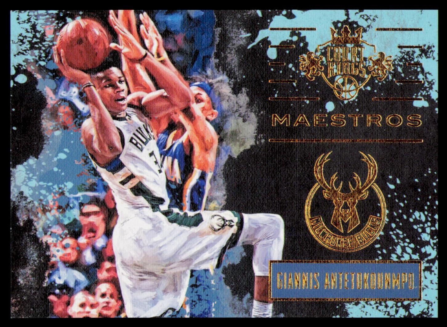 2016-17 Court Kings #2 Giannis Antetokounmpo Maestros Milwaukee Bucks