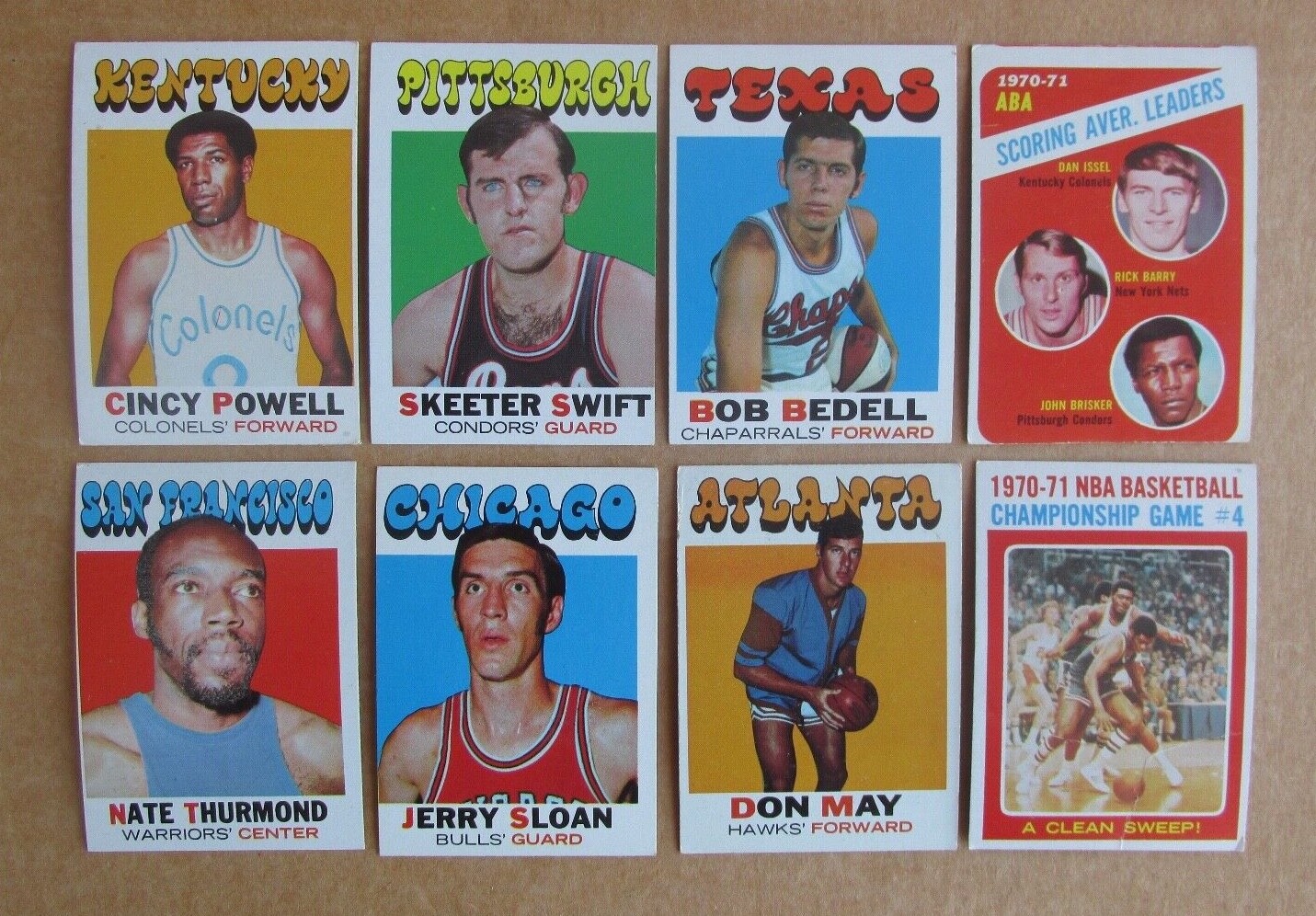 1971-72 TOPPS BASKETBALL CARD SINGLES COMPLETE YOUR SET U-PICK UPDATED 8/30