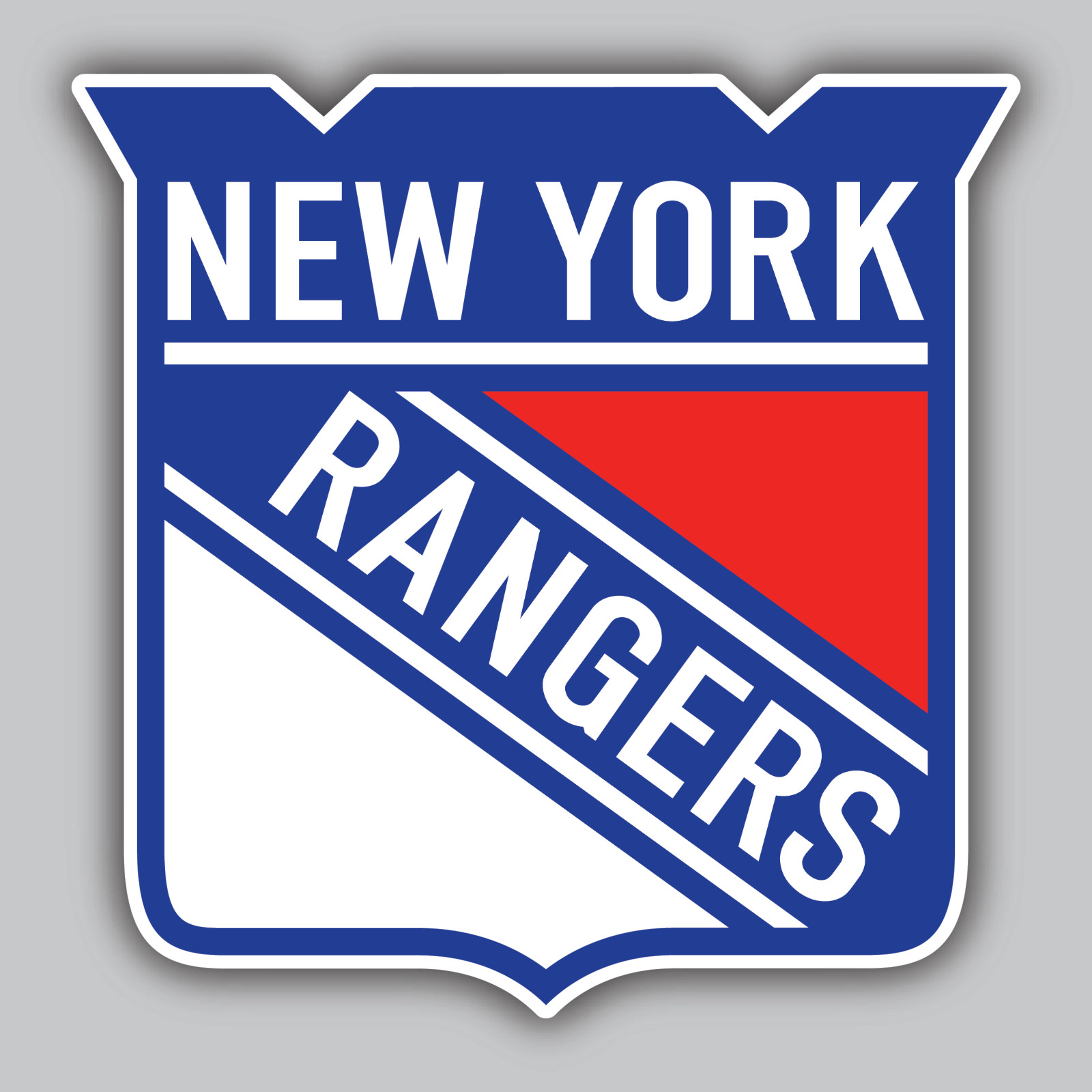 New York Rangers Vinyl Sticker/Decal – NHL National Hockey League – NYC