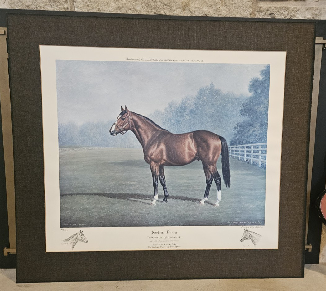 Richard Stone Reeves, Northern Dancer, Signed/Numbered Lithograph/Print, 374/850
