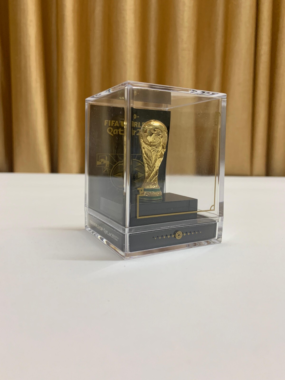 FIFA World Cup Qatar 2022 Trophy Replica in acrylic case (FIFA Licensed Product)