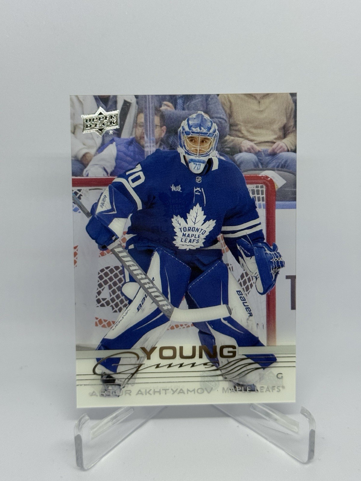 2025-26 Upper Deck Extended Series Clear Cut Young Guns #722 Artur Akhtyamov RC