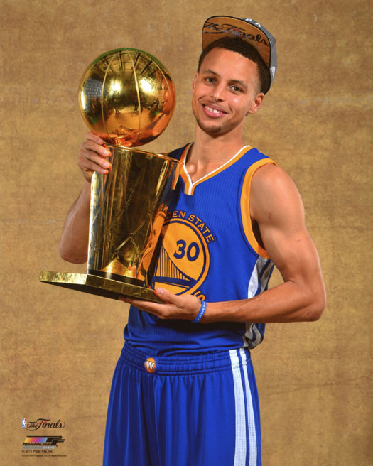 2015 Golden State Warriors STEPHEN CURRY Glossy 8×10 Photo NBA Champion Poster