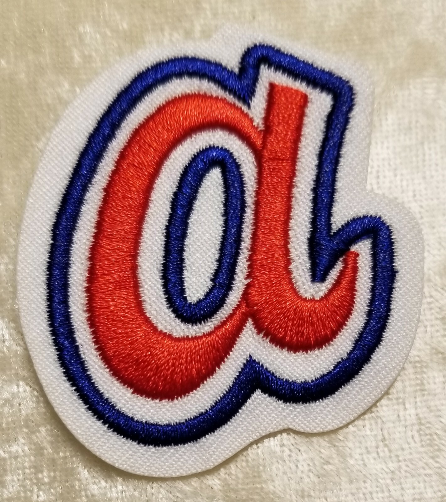 Atlanta Braves “a” Retro Iron or Sew On Embroidered Patch~Free Tracking!