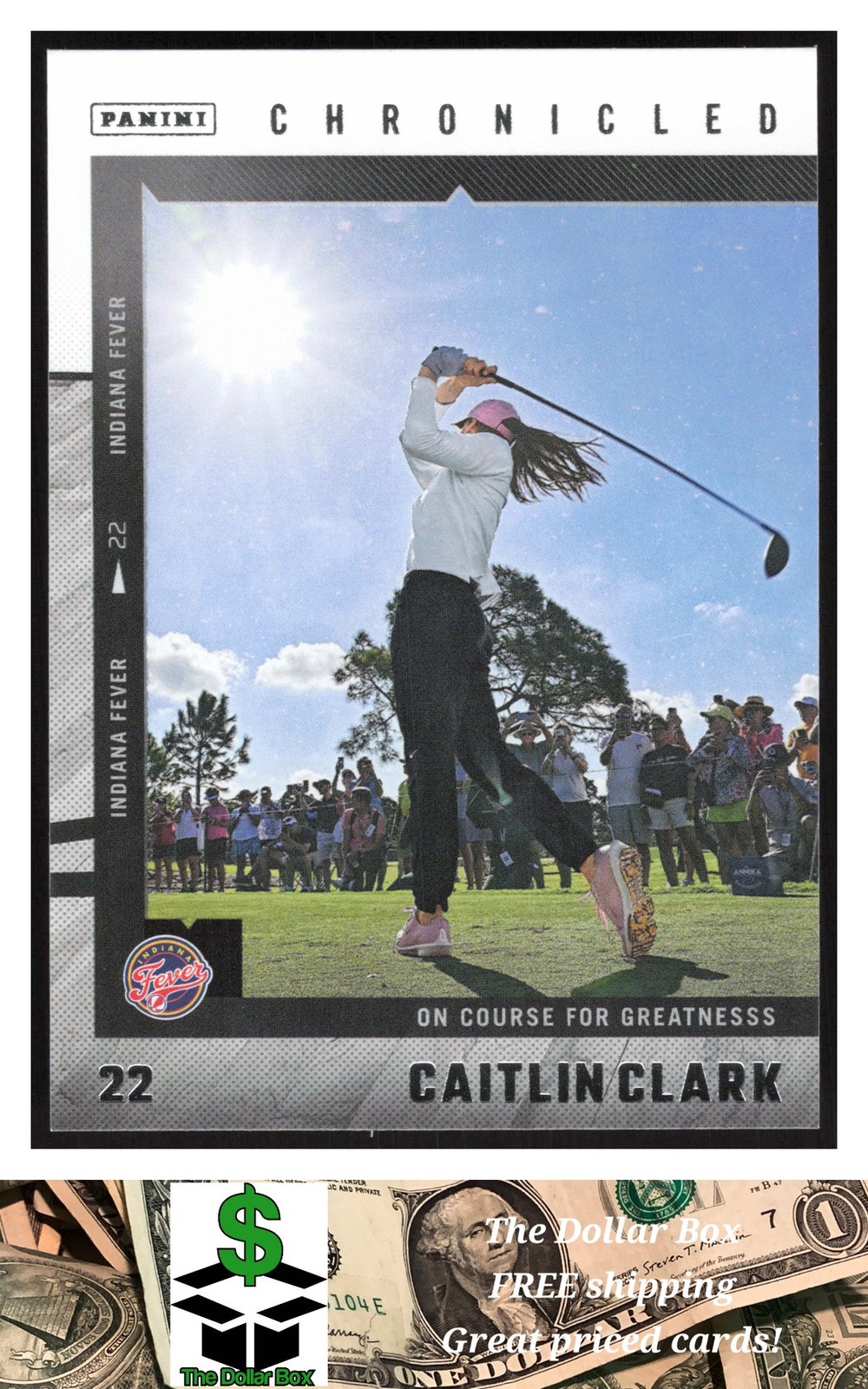 2025 Panini Caitlin Clark Chronicles Card #52 Chronicled