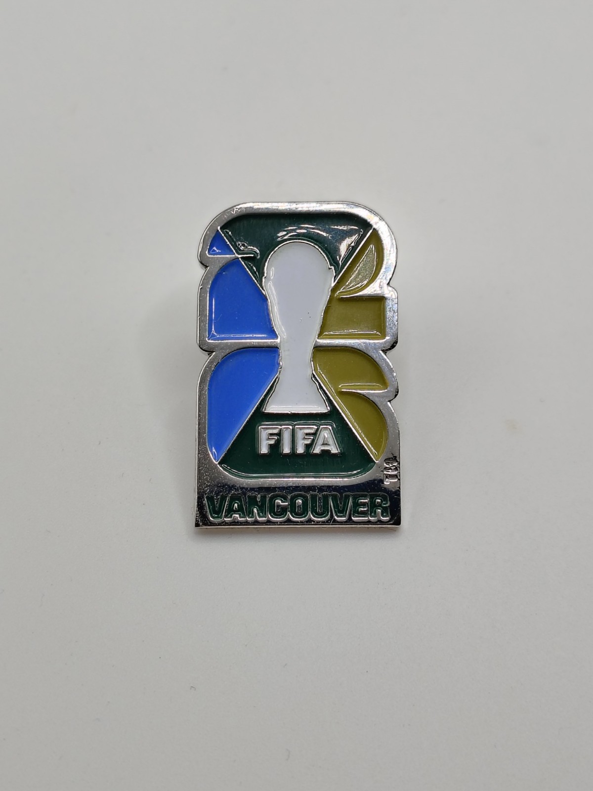 Vancouver Canada 2026 FIFA World Cup Logo Pin, Football, Soccer