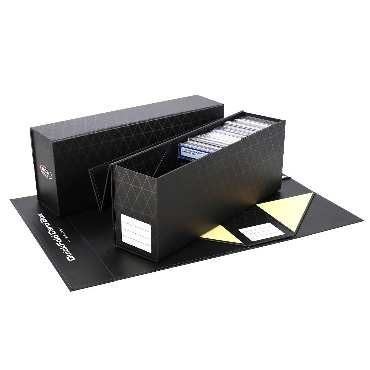 BCW QuickFold Card Box Holds Graded Cards 3ct Pack FREE SHIP