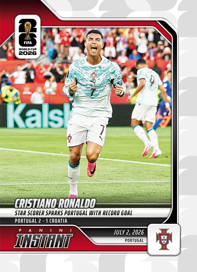 2026 Panini Instant FIFA World Cup #192 Cristiano Ronaldo Portugal PRESALE