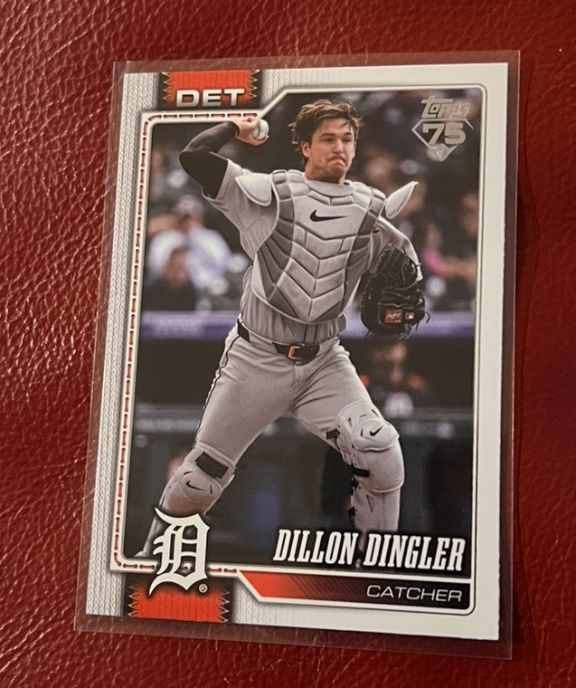 Dillon Dingler 2026 Topps Series 2 #351 Detroit Tigers