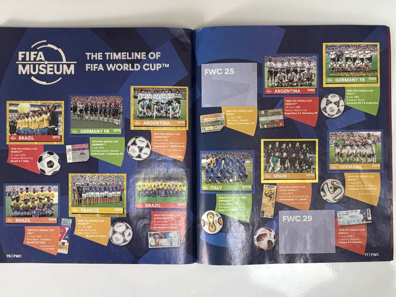 Panini FIFA World Cup Qatar 2022 Album 487 Stickers – INCL. Messi-Ronaldo-Mbappé