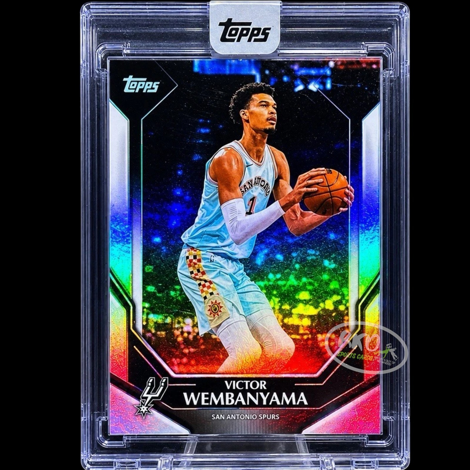 Victor Wembanyama RARE Display Refractor Investment Card SEALED MINT ENCASED