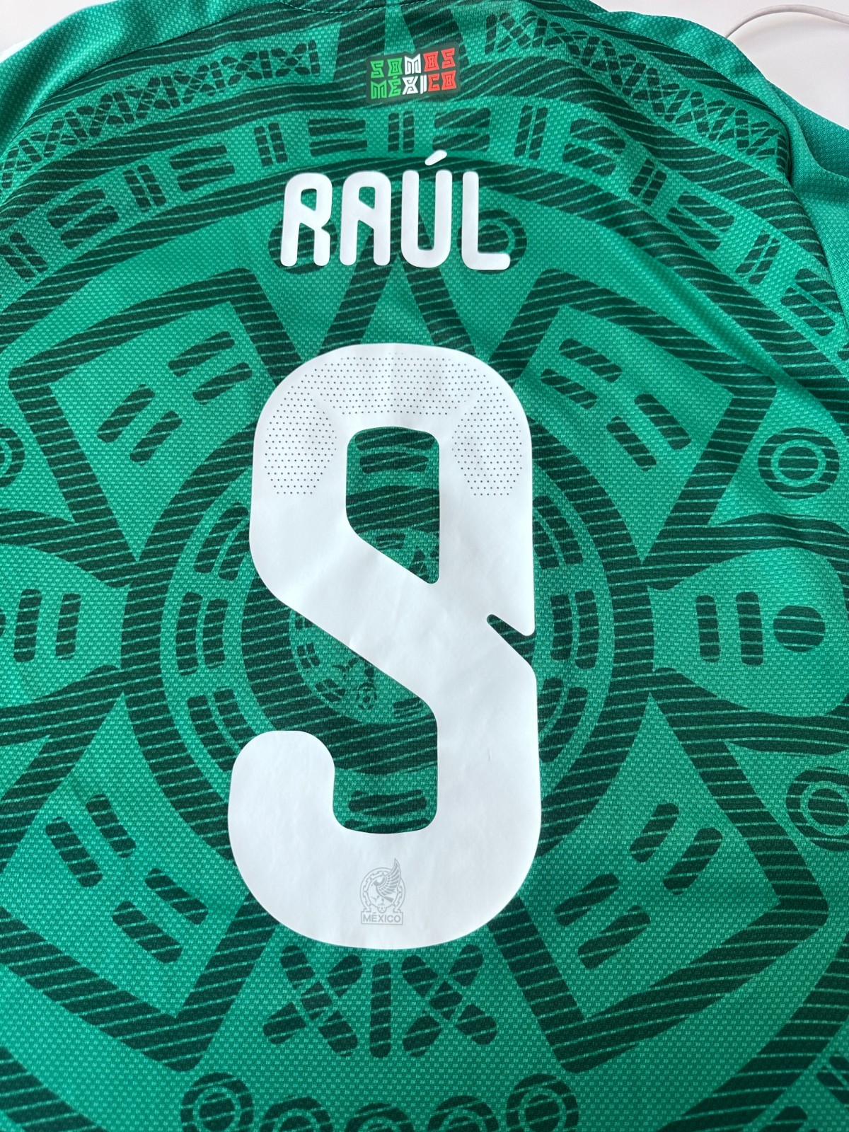 RARE ADIDAS ORIGINAL Mexico Official World Cup 2026 #9 Raul Jimenez Home Jersey